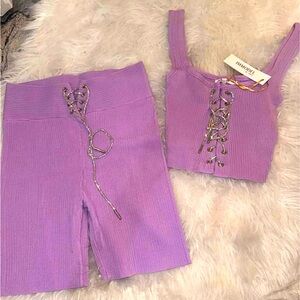 Workout set/ biker set